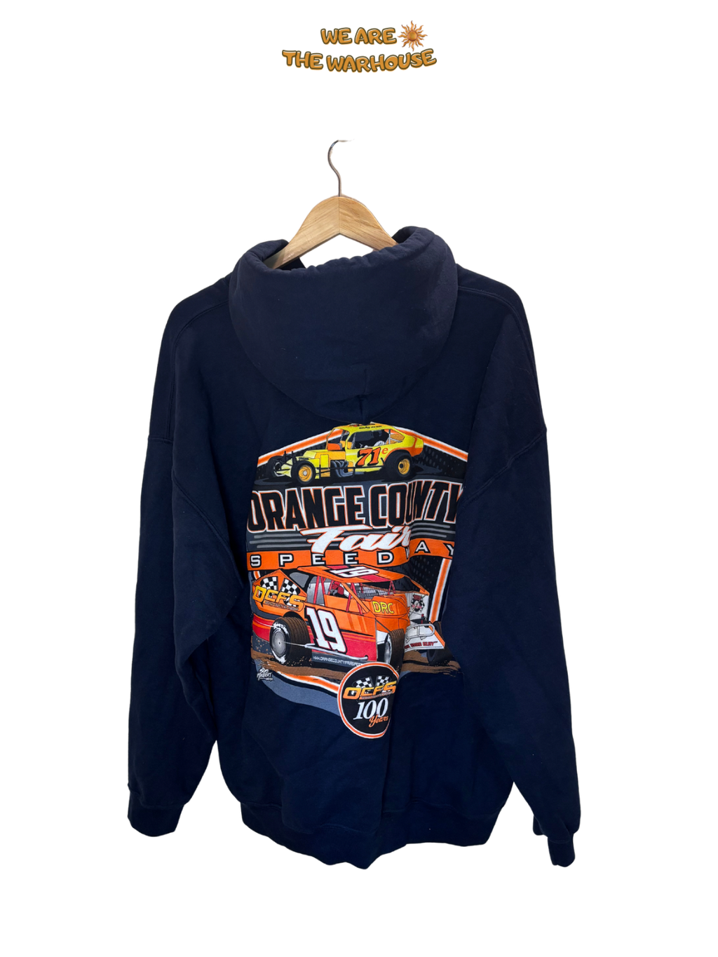 NASCAR hoodie - L