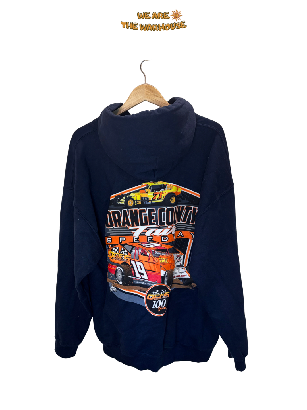 NASCAR hoodie - L