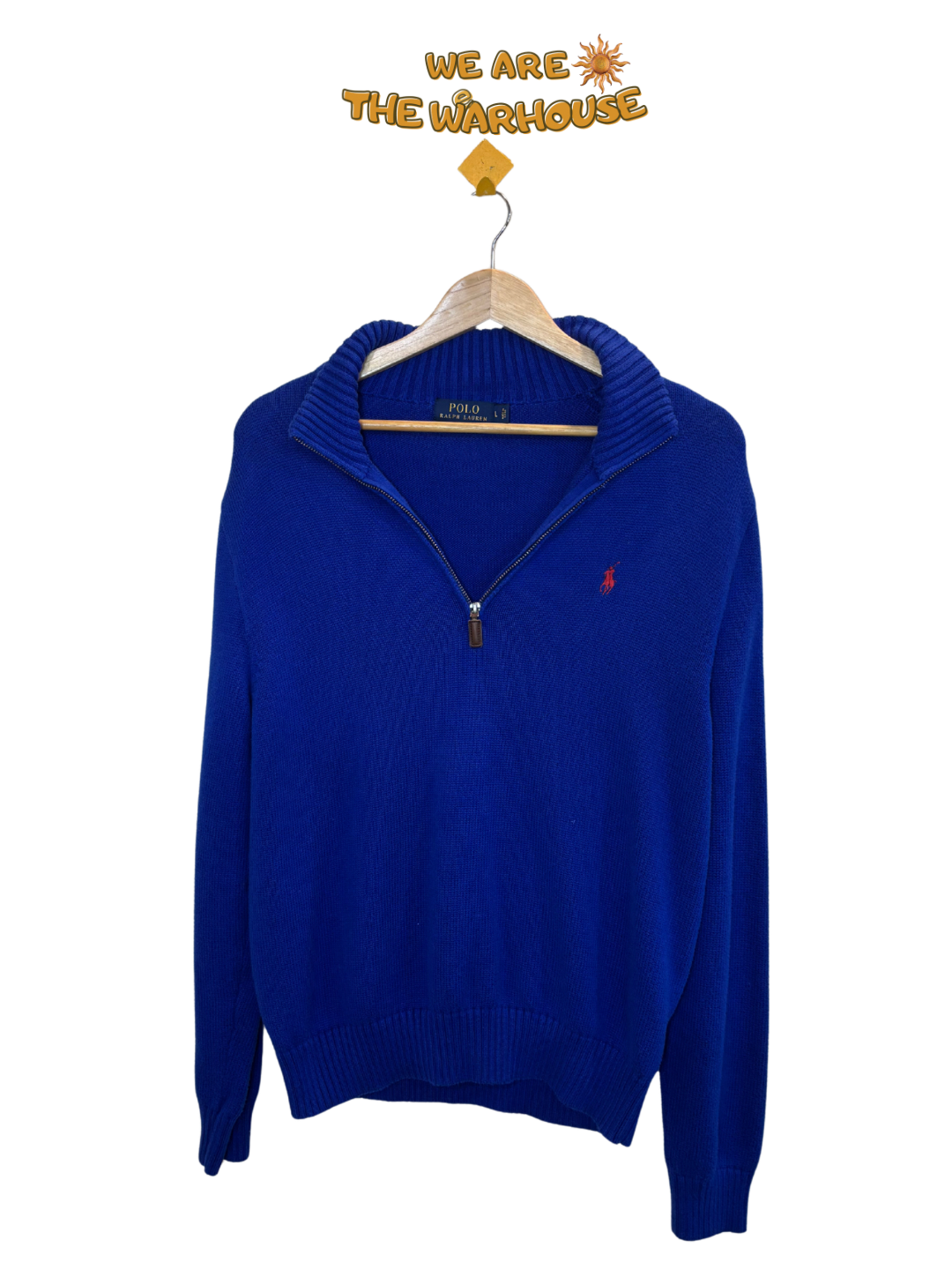 RALPH LAUREN 1/4 ZIP - L