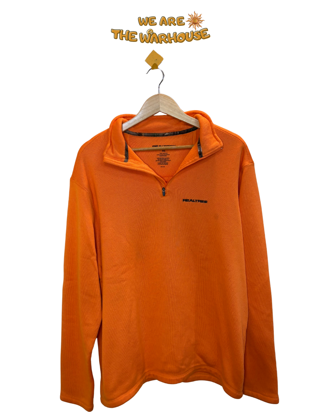 Realtree 1/4 zip - XL