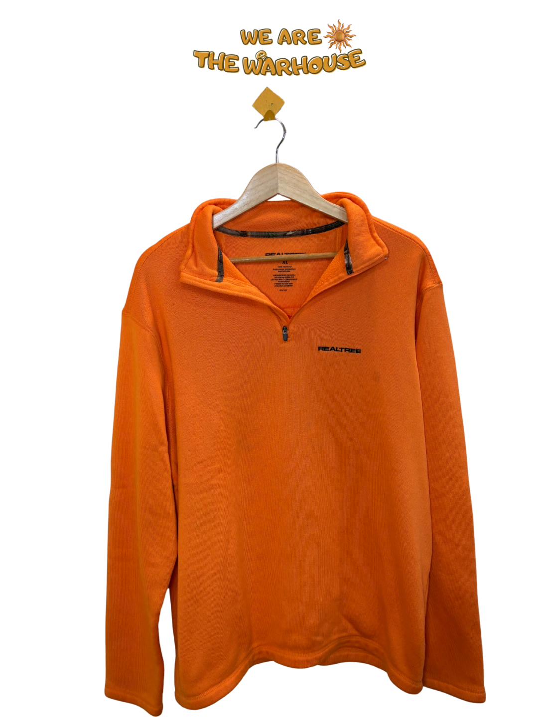 Realtree 1/4 zip - XL