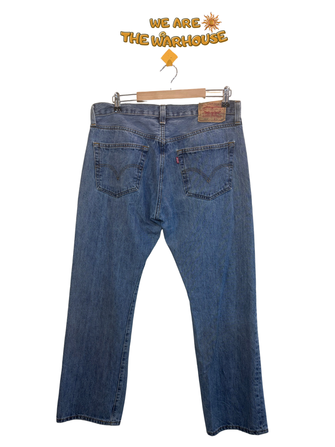 LEVIS 501 JEANS - W34 L30