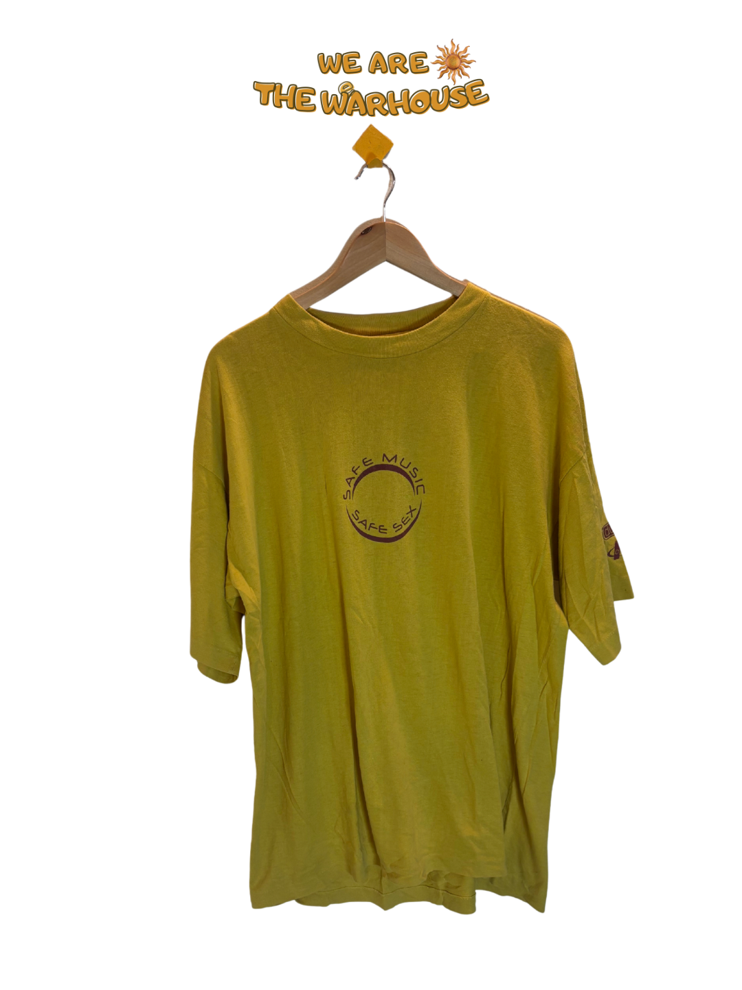 Safe music safe sex t shirt - XL