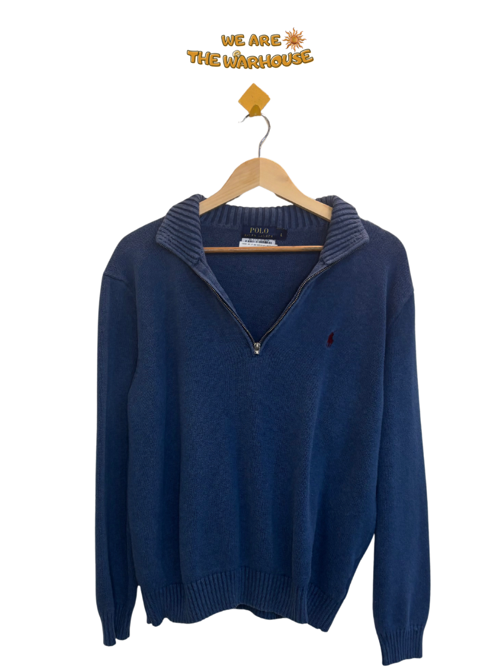 RALPH LAUREN 1/4 ZIP - S