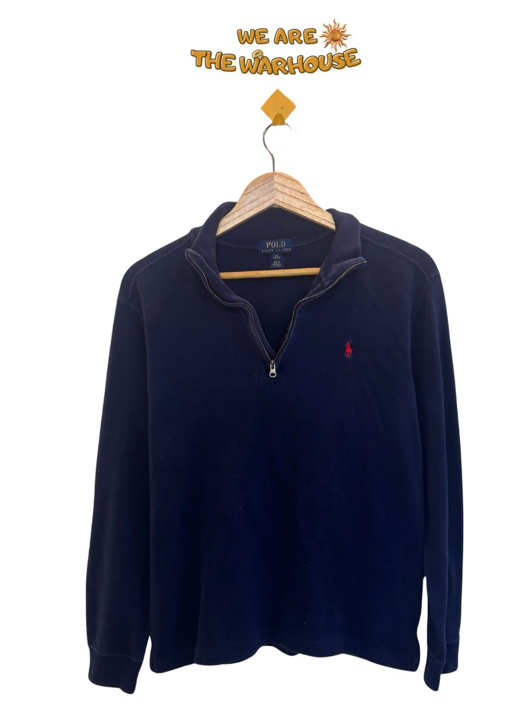 RALPH LAUREN 1/4 ZIP - XS