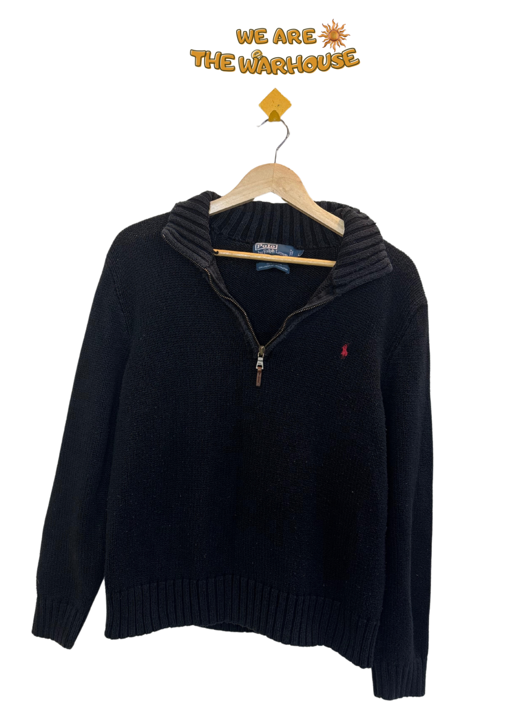 RALPH LAUREN 1/4 ZIP - S
