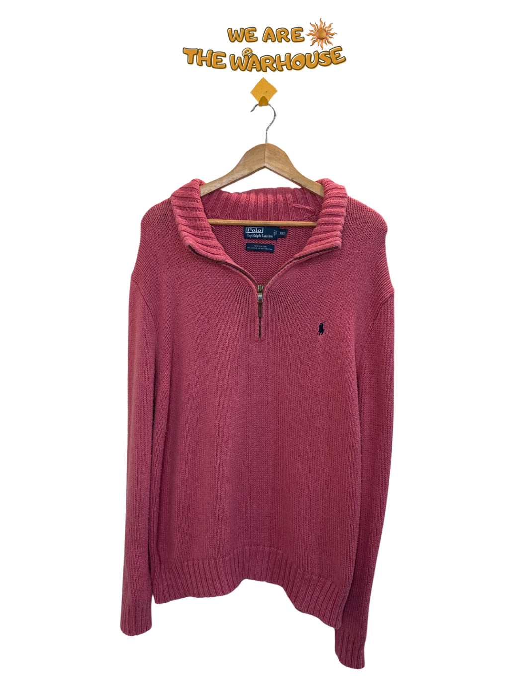 RALPH LAUREN 1/4 ZIP - XL