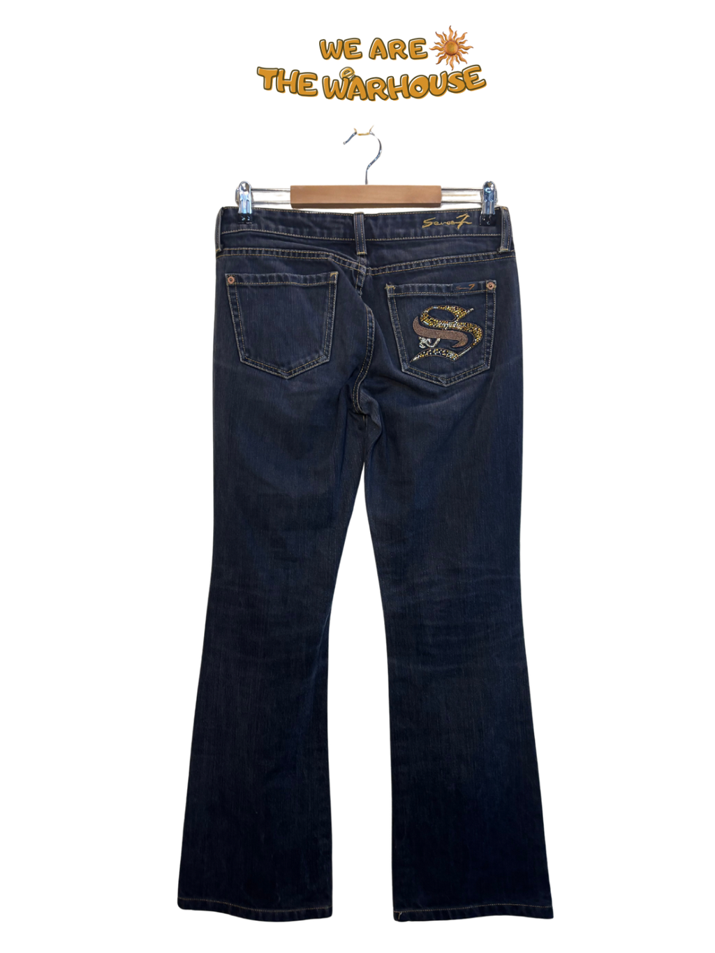 LOW RISE JEANS - W28 L30