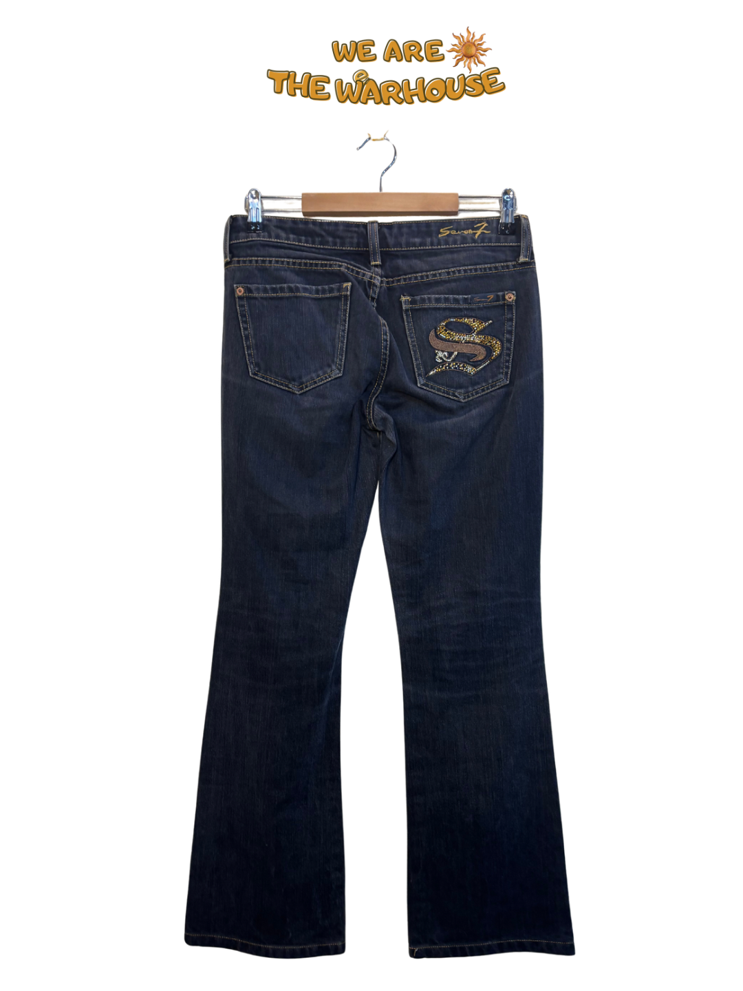 LOW RISE JEANS - W28 L30