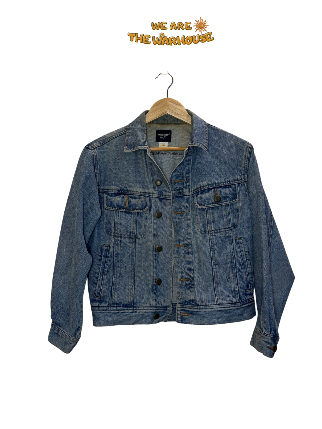 Wrangler denim jacket - M